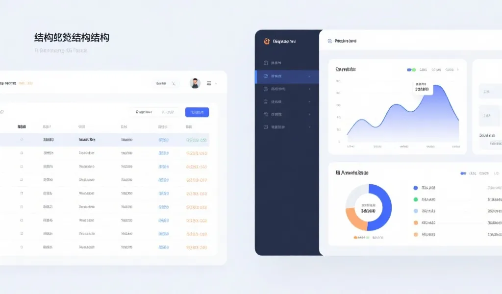 计划信息可视化与结构化展示
